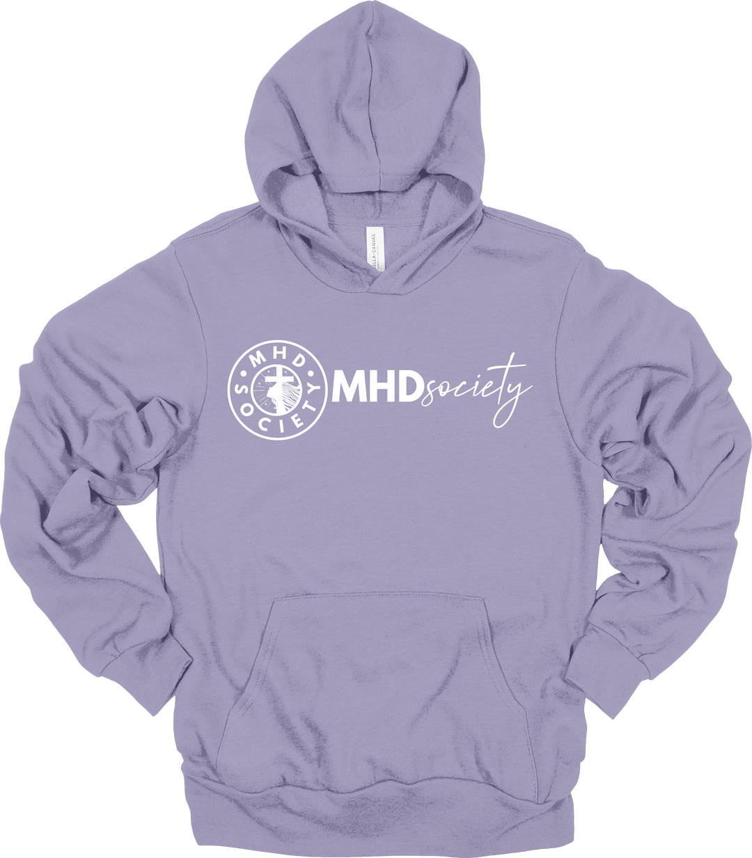 MHDsociety Crest & MHDsociety Script Logo Pullover Hooded Sweatshirt