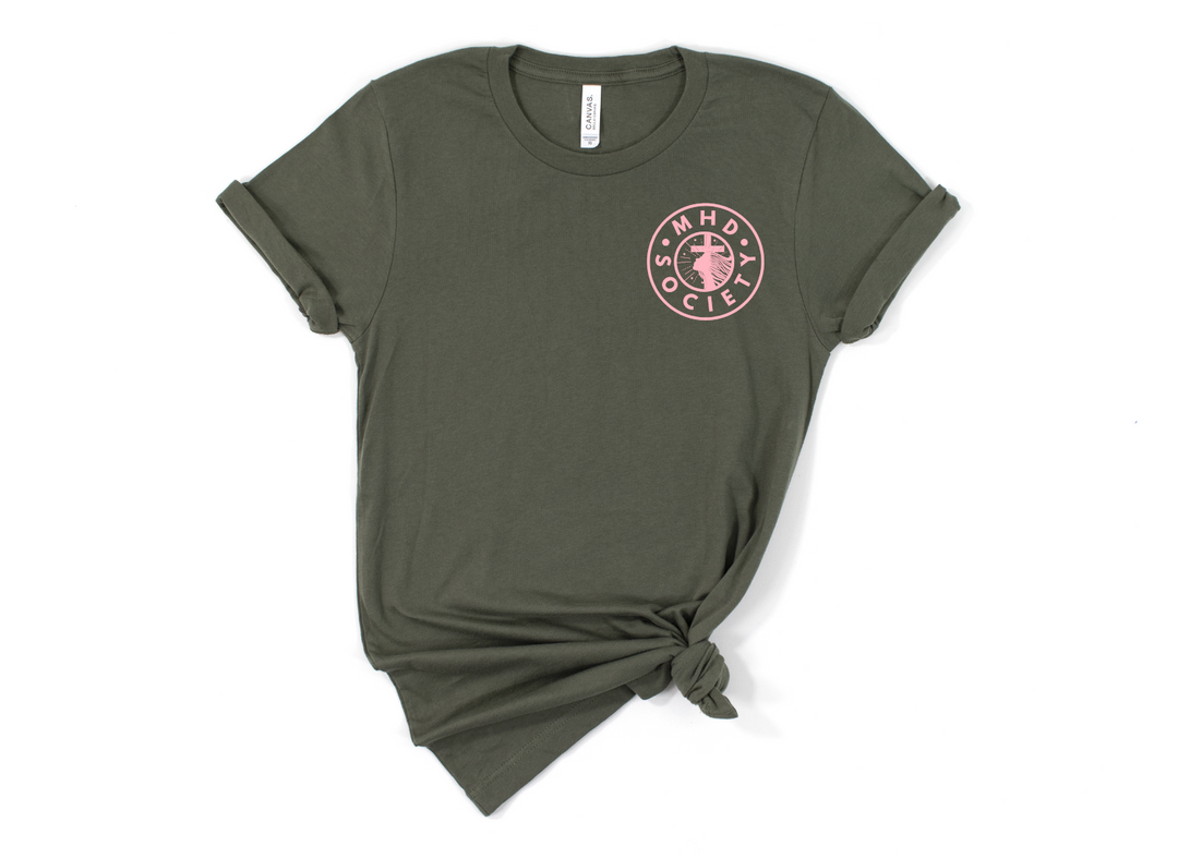 MHDsociety Crest Circle Logo Tee - Left Chest