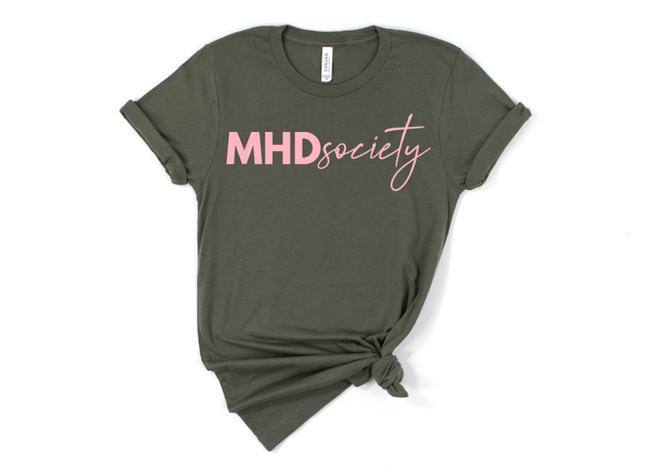 MHDsociety Script Logo Tee