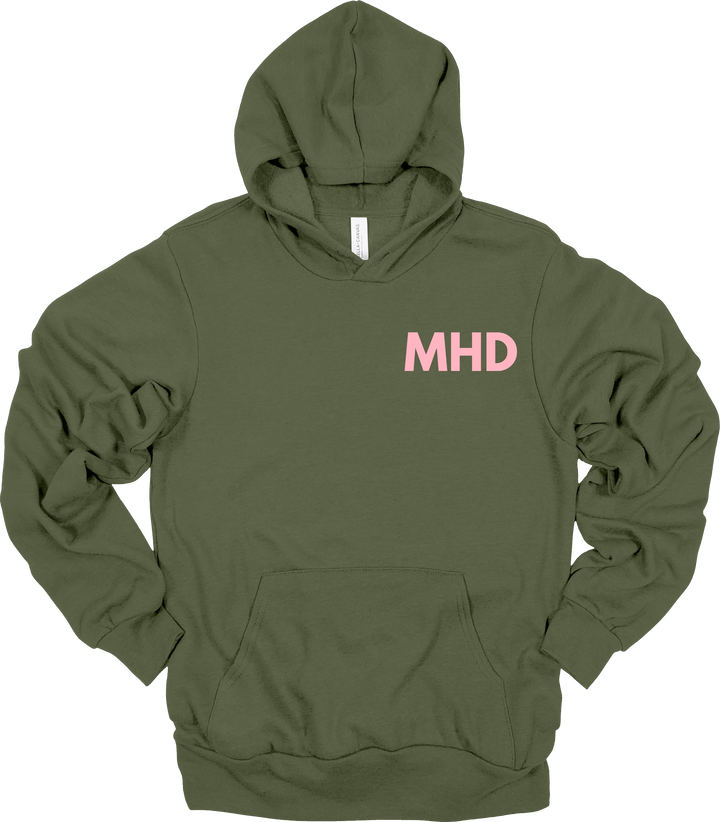 MHD EMBROIDERED Hoodie Sweatshirt