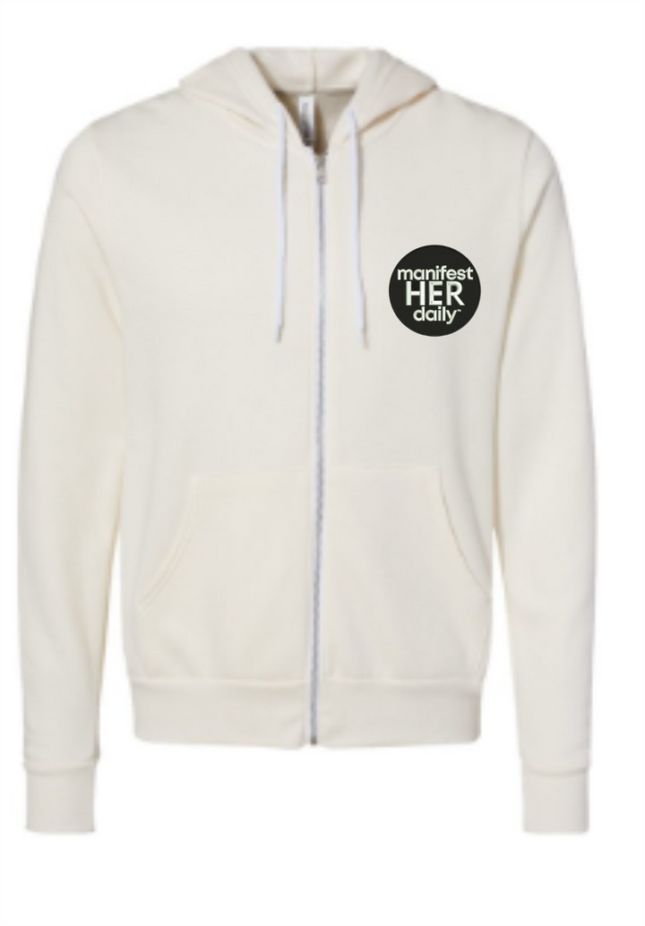 MHD CIRCLE LOGO EMBROIDERED - LEFT CHEST -  Full-Zip Hooded Sweatshirt